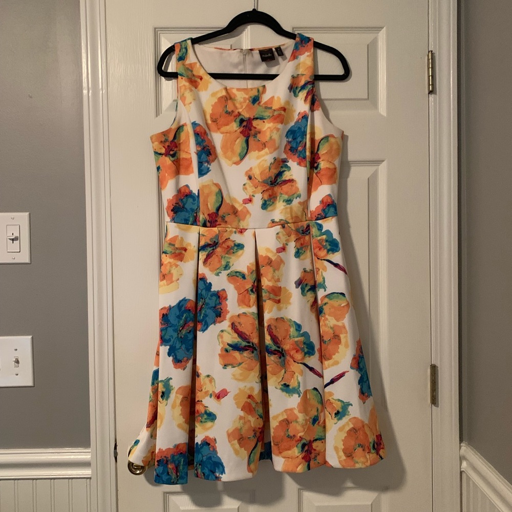 Floral spring dress
